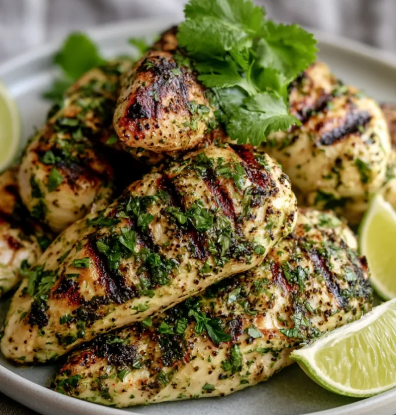 Zesty Cilantro Lime Chicken Thighs
