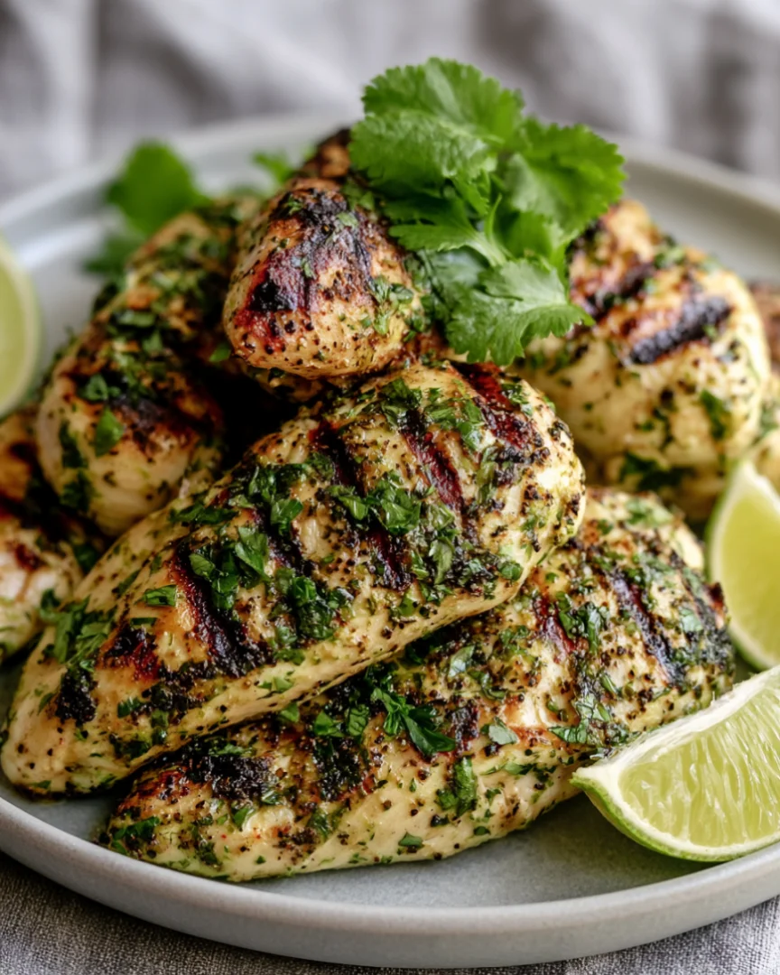 Zesty Cilantro Lime Chicken Thighs